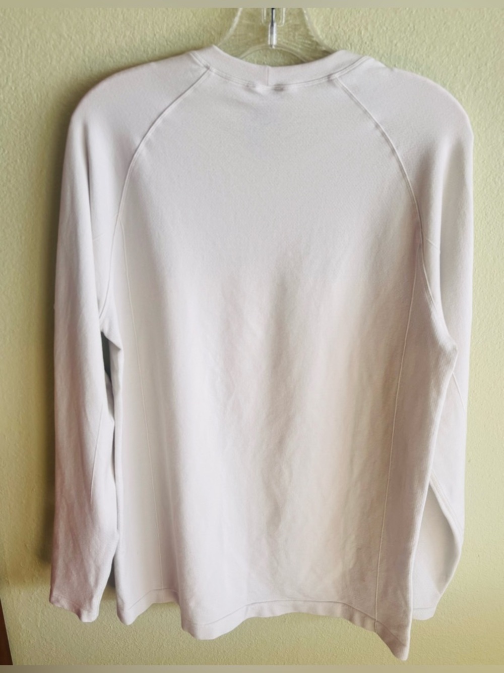 Lululemon Cream Crossover Sweater Size: 6 - Picture 2 of 7